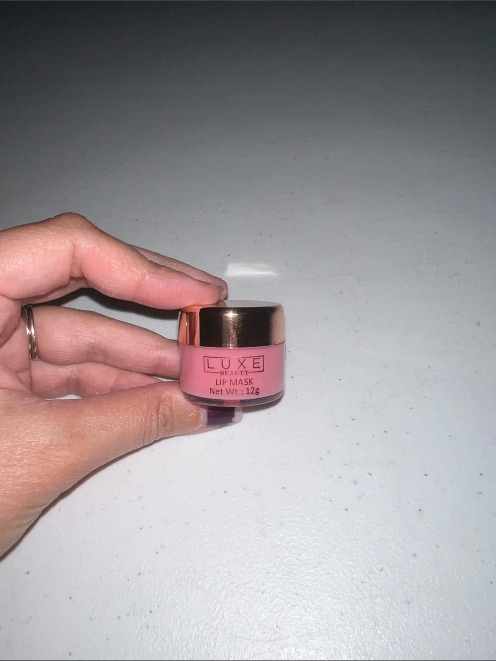 Luxe Pink Lip Mask - Hydrating Lip Treatment
